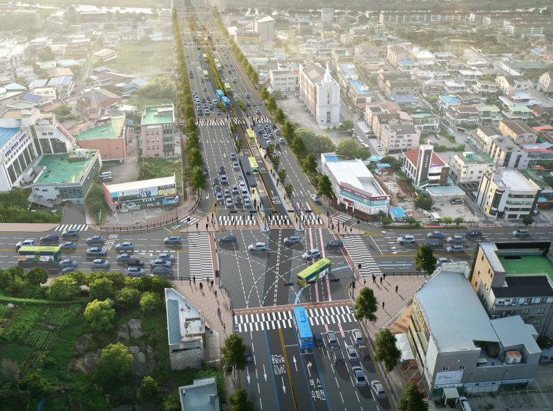 전주 기린대로 BRT 연내 개통